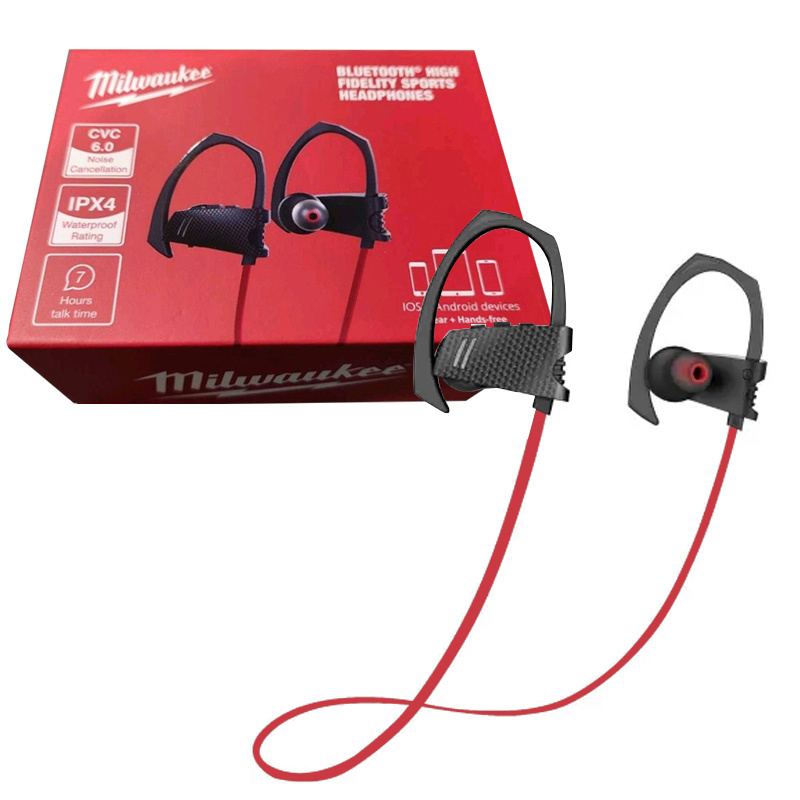 Milwaukee bluetooth high 2025 fidelity sports headphones